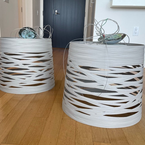 FOSCARINI Tress Large Pendant Lights Grey - Picture 4 of 11